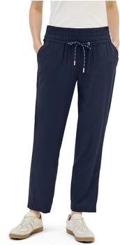 Cecil Stoffhose Style CHELSEA urban navy blue blau