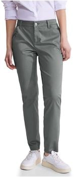 Street One Röhrenhose Middle Waist light mud green
