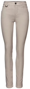 Street One slim fit coated hose dark moonstone sand 3715973