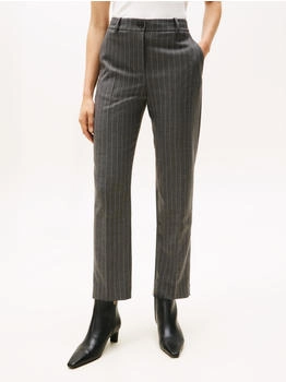Tommy Hilfiger Webhose PINSTRIPE SLIM STRAIGHT PANT Nadelstreifen