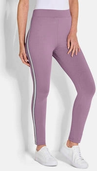 GOLDNER Leggings im 2er-Pack altrose schwarz