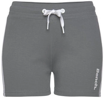 Bench Loungewear Relaxshorts Seitenstreifen grau steinweiß
