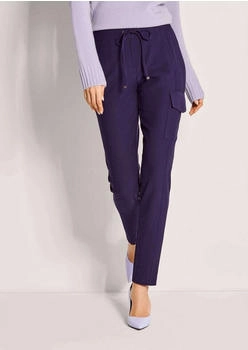 Madeleine Cargo-Jerseyhose Kordelzug lavendellila