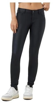 Noisy May nmallie lw skinny coated hose schwarz