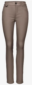 Street One Slim Fit Coated Hose silk brown 3715973