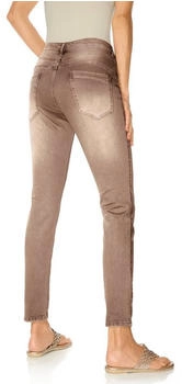 Heine Jerseyhose Boyfriend Hose mocca used