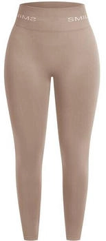 Smilodox High Waist Leggings Azura hellbraun braun