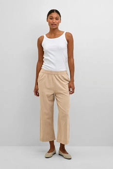 Kaffe stoffhose kanaya classic sand