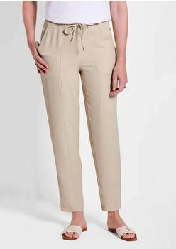 GOLDNER Cargo-Schlupfhose SARA beige braun