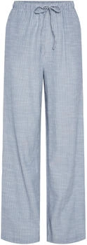 Pieces Hose 'PCApia' taubenblau offwhite