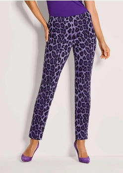 Madeleine Leggings lila schwarz
