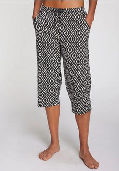Vivance Dreams Caprihose Muster schwarz weiß