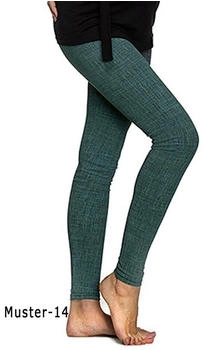 YESET Leggings hoher Bund Muster Stretch Baumwolle
