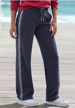 H.I.S Jeans Hose marine grau