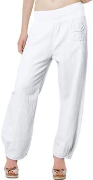 Caspar KHS006 lange Sommer Leinenhose