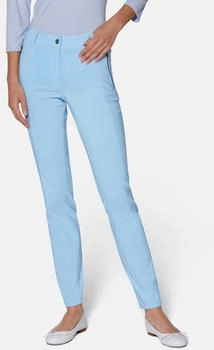 Madeleine Enge Hose mit Reißverschlusstaschen bleu