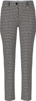 Marc Cain Sydney Hose mit Sprinkles-Print soft charcoal