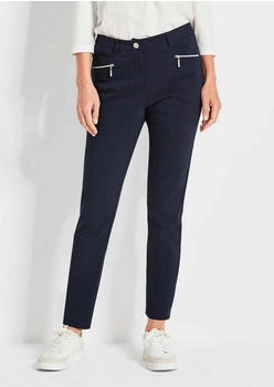 GOLDNER Bella Lange Schlupfhose marine