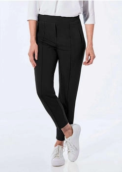 GOLDNER Sara Hose Tapered Mid Waist schwarz