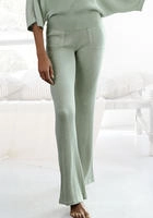 French Connection Strickhose "- Loungehose -Homewear Hose" mit aufgesetzte Tasche und