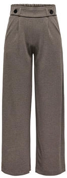 Jacqueline de Yong Geggo Hose Wide Leg braunmeliert