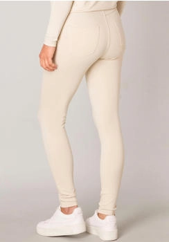 Base Level High Waist Skinny Leggings (22100131) hellbeige