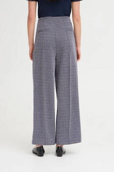 ICHI Kate Hose Regular Fit Mid Waist patriot blue herringbone