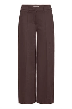 ICHI Kate Wide Sus B&uuml;ro-Hose (20116768) schoko