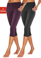 Vivance active Caprileggings mit Gummibund, Loungewear