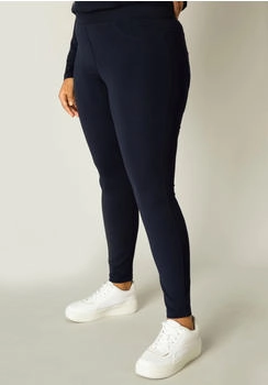 Base Level High Waist Skinny Leggings (28214357) navy dark blue