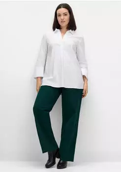 Sheego 5-Pocket-Hose (97500820) tiefgrün