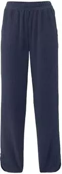 hessnatur Musselin Regular Hose aus Bio-Baumwolle dunkelblau