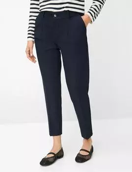BRAX Damen Flatfronthose Style MILLA S NAVY dunkelblau Gr. (094002_9282120_22)