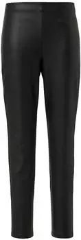 s.Oliver Weiche Stretch-Leggings aus Kunstleder schwarz 2175483.9999.