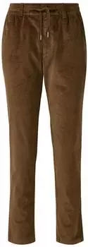s.Oliver Feincordhose mit Elastikbund braun 2172928.8837.