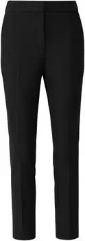 s.Oliver Elegante Slim-Fit-Hose mit Tapered Leg und hohem Bund schwarz 2175698.9999.