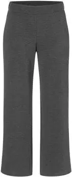 MAC Chiara Light-Jersey Hose Loose Fit Mid Waist dunkelgrau
