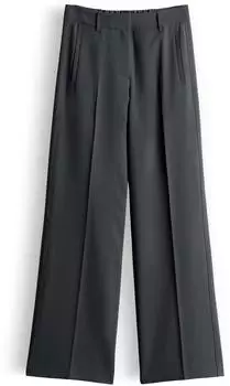 someday. Catsby Delight Wide Leg Pants dunkelgrau