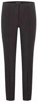 Cambio ROS EASY KICK Bootcut Hose mit Texturmuster (6111020200) dunkelbraun