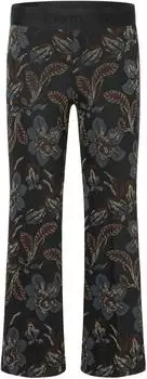 Cambio Faith Hose asian flower brown/dust blue
