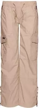 Superdry Low Rise Wide Leg Cargo Pants (W7010914A) stone wash