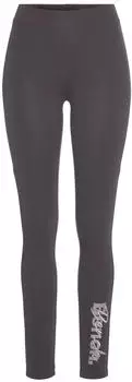Bench Loungewear Leggings mit Stickerei und Druck (57242427) stone/hellpink