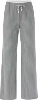 Marc Cain Washington Marlenehose in Sweat (AS 81.16 J08) blaugrau/weiß