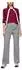 Marc Cain Washington Marlenehose in Sweat (AS 81.16 J08) blaugrau/weiß