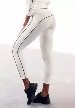 H.I.S Jeans Leggings mit schmalen Streifen (33219824) weiß