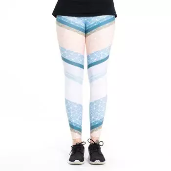 Cosey Premium Bedruckte Leggings (40000240) mehrfarbig/linien & punkte