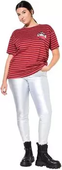 Studio Untold Skinny Coating 5 Pocket (725681) silber