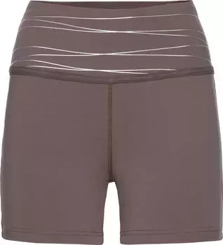 Vivance Dreams Sportshorts mit breitem Bund schoko/silber