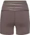 Vivance Dreams Sportshorts mit breitem Bund schoko/silber
