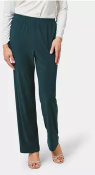 GOLDNER Bequeme Slinky-Hose mit Schlupfbund (3489302500250) smaragd